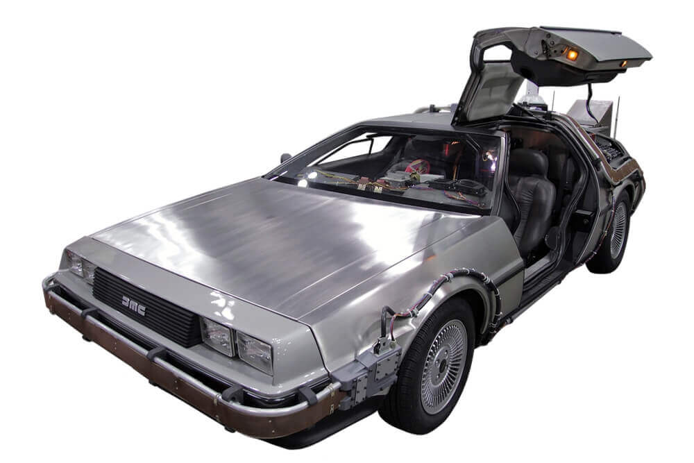 DeLorean DMC-12 (1981-1982), Wir fahren zurück in die Zukunft!